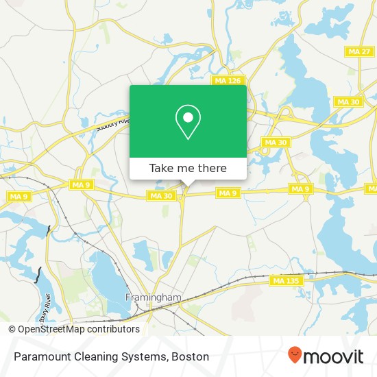 Mapa de Paramount Cleaning Systems