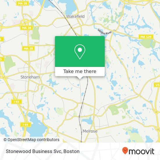 Mapa de Stonewood Business Svc