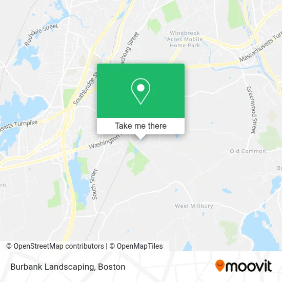 Burbank Landscaping map