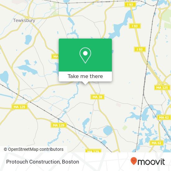 Protouch Construction map