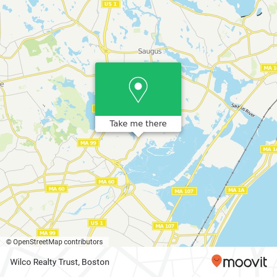 Mapa de Wilco Realty Trust