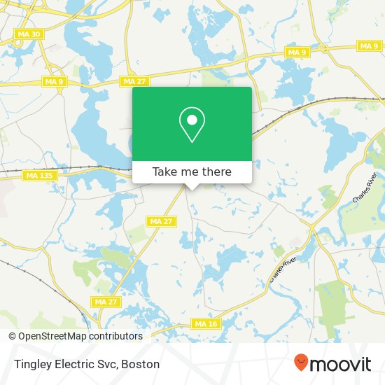 Tingley Electric Svc map