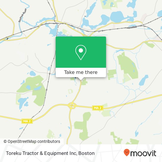 Mapa de Toreku Tractor & Equipment Inc