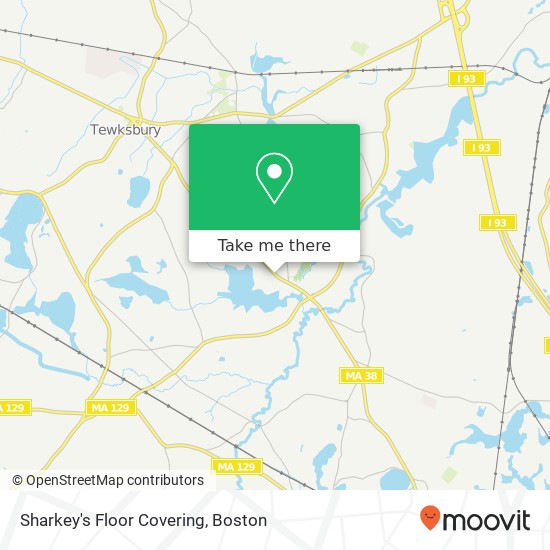 Mapa de Sharkey's Floor Covering