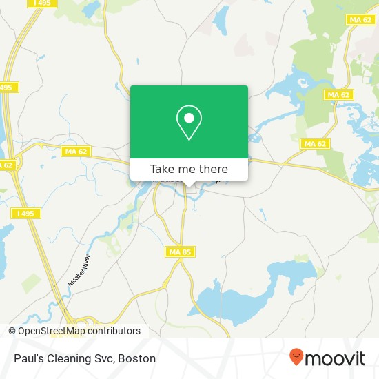 Paul's Cleaning Svc map