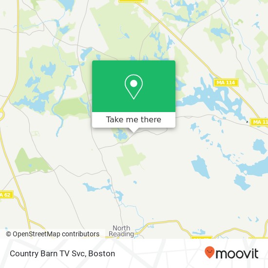Mapa de Country Barn TV Svc