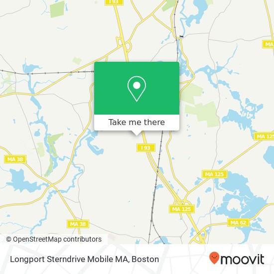 Mapa de Longport Sterndrive Mobile MA