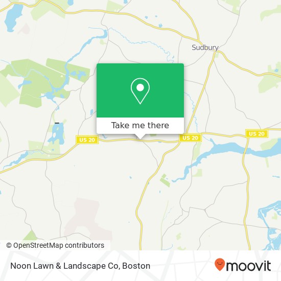 Noon Lawn & Landscape Co map