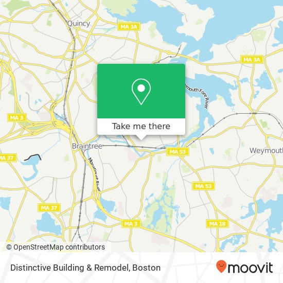 Mapa de Distinctive Building & Remodel