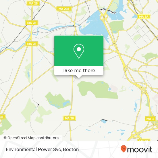 Environmental Power Svc map