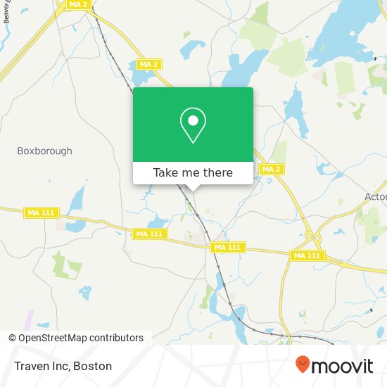 Traven Inc map