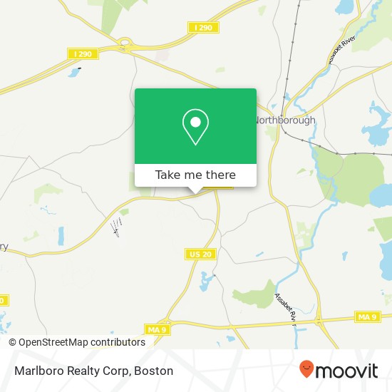 Mapa de Marlboro Realty Corp