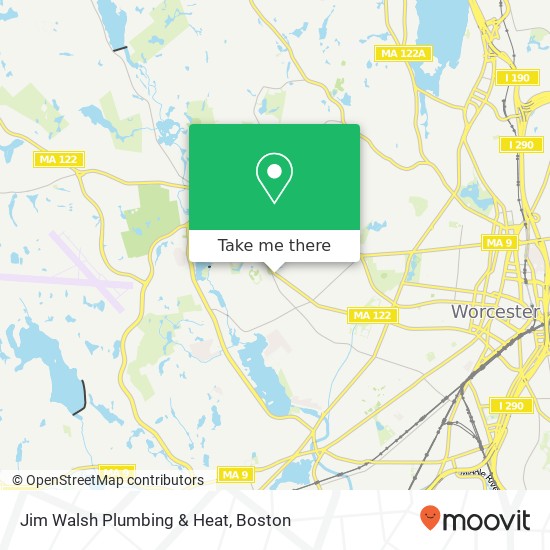 Mapa de Jim Walsh Plumbing & Heat