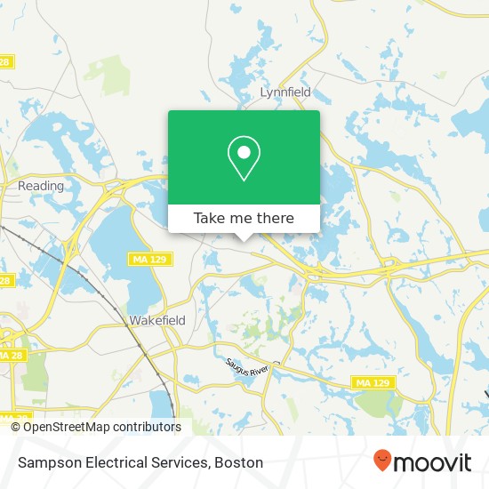 Sampson Electrical Services map