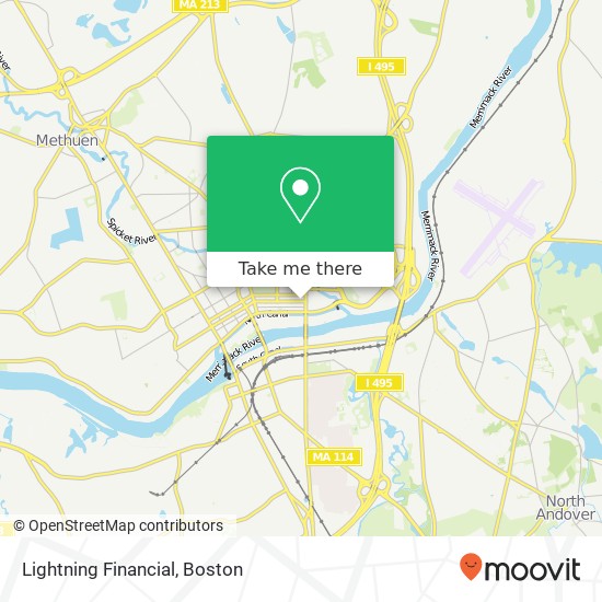 Mapa de Lightning Financial