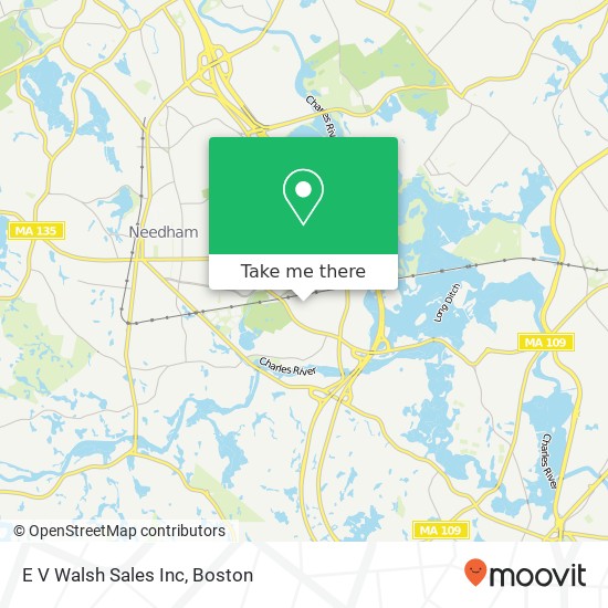 E V Walsh Sales Inc map