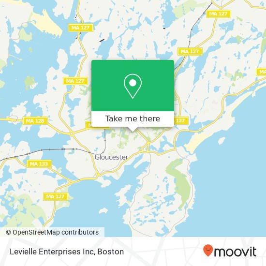 Levielle Enterprises Inc map