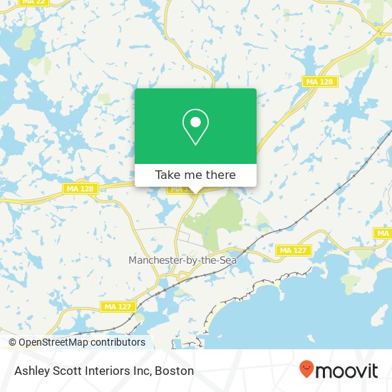 Ashley Scott Interiors Inc map