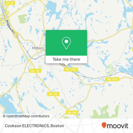 Cookson ELECTRONICS map