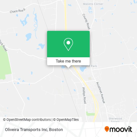 Oliveira Transports Inc map