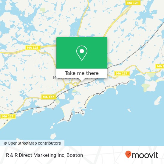 R & R Direct Marketing Inc map