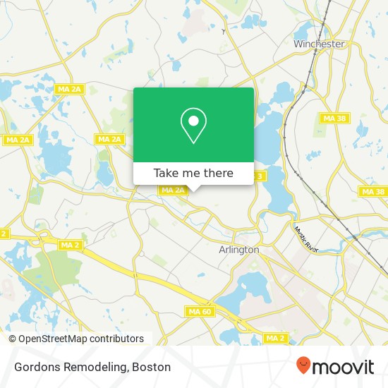 Gordons Remodeling map