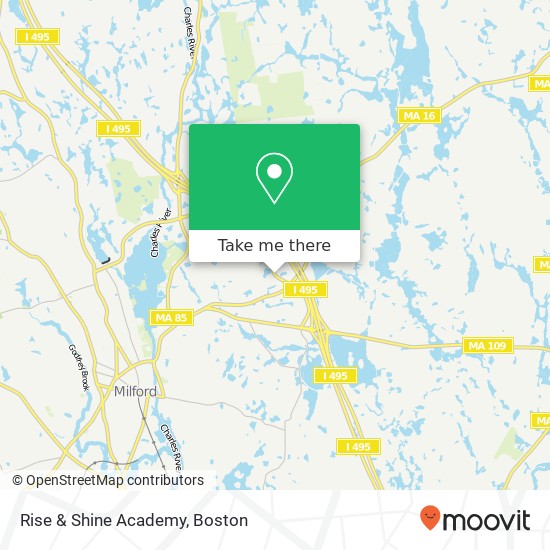 Rise & Shine Academy map