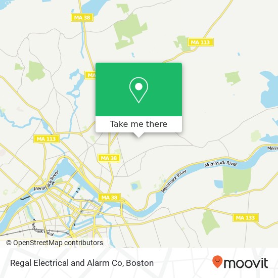 Regal Electrical and Alarm Co map