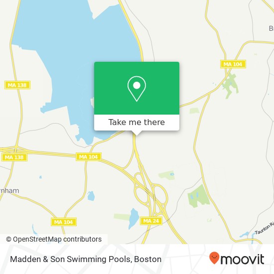 Mapa de Madden & Son Swimming Pools
