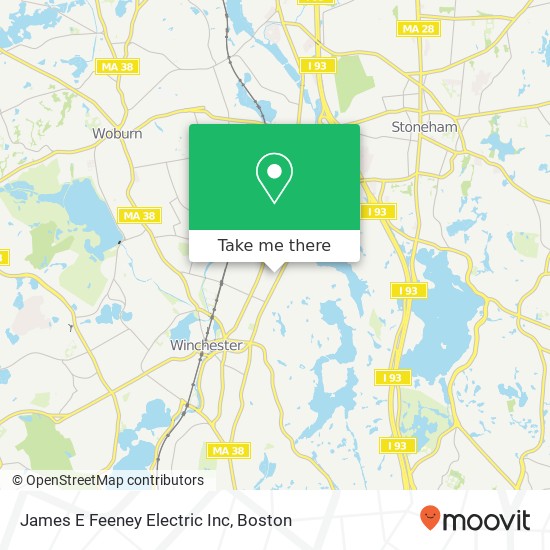 Mapa de James E Feeney Electric Inc