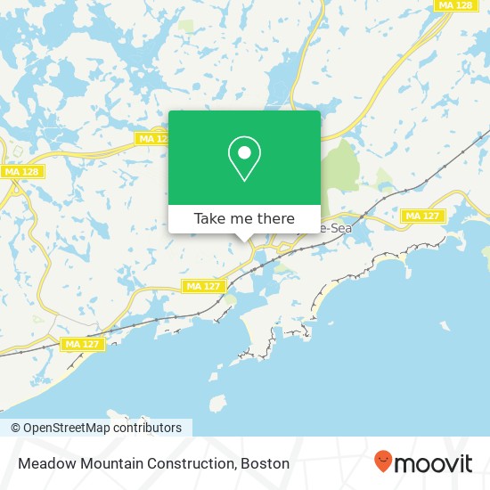 Mapa de Meadow Mountain Construction