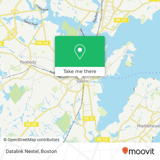 Datalink Nextel map