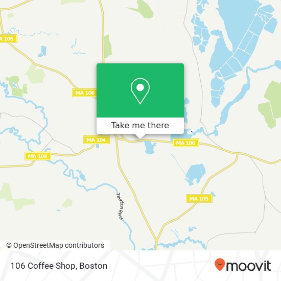 Mapa de 106 Coffee Shop
