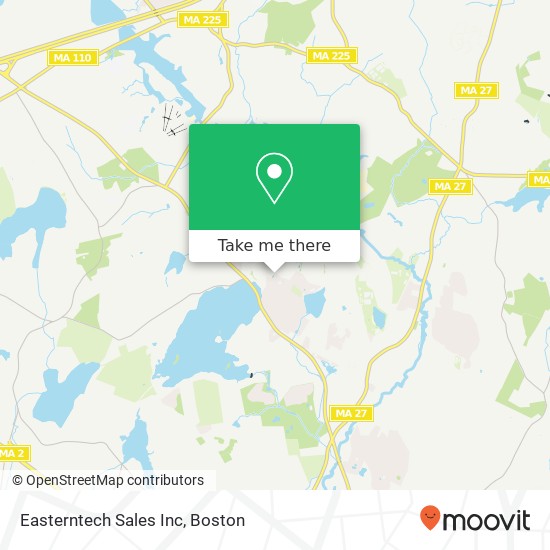 Easterntech Sales Inc map