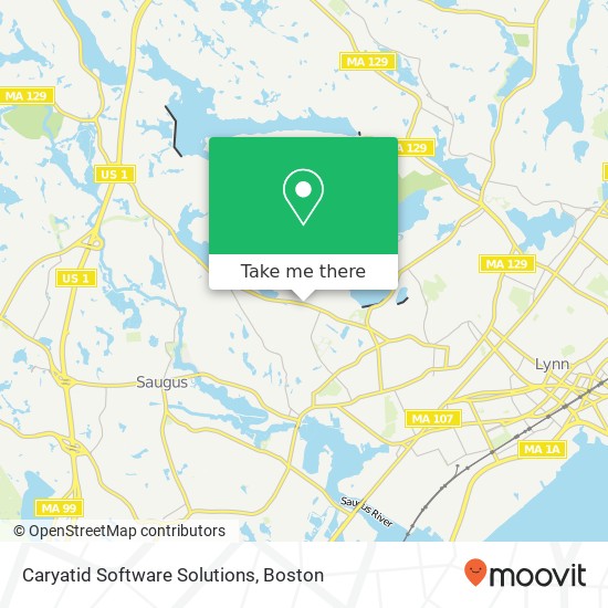 Mapa de Caryatid Software Solutions
