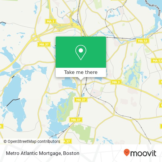 Metro Atlantic Mortgage map