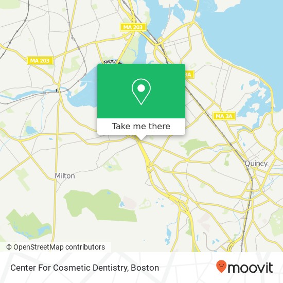 Center For Cosmetic Dentistry map