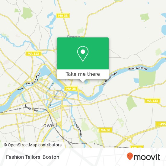 Fashion Tailors map