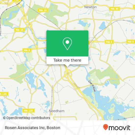 Rosen Associates Inc map