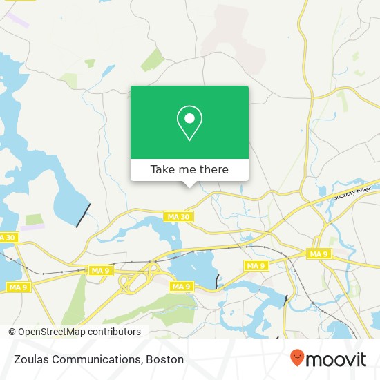 Mapa de Zoulas Communications