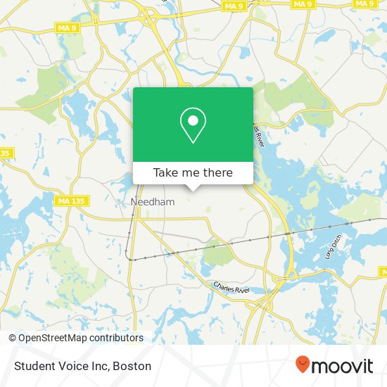 Student Voice Inc map