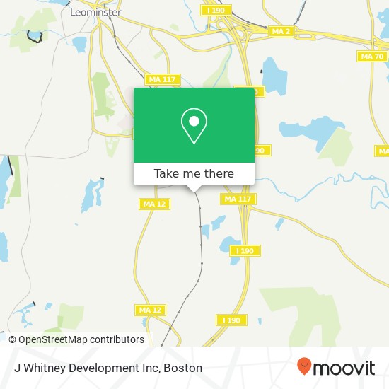 J Whitney Development Inc map