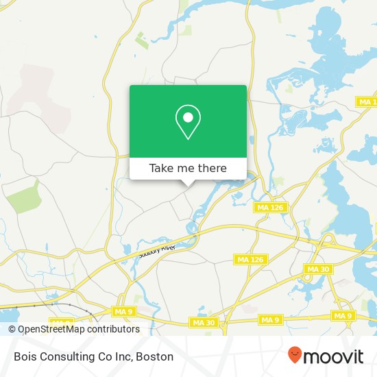 Mapa de Bois Consulting Co Inc