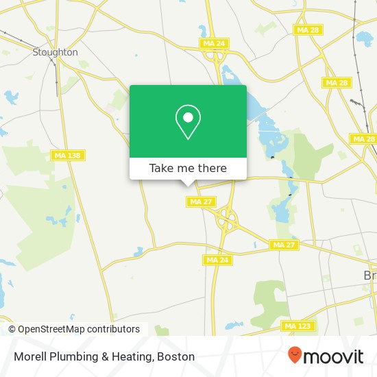 Mapa de Morell Plumbing & Heating