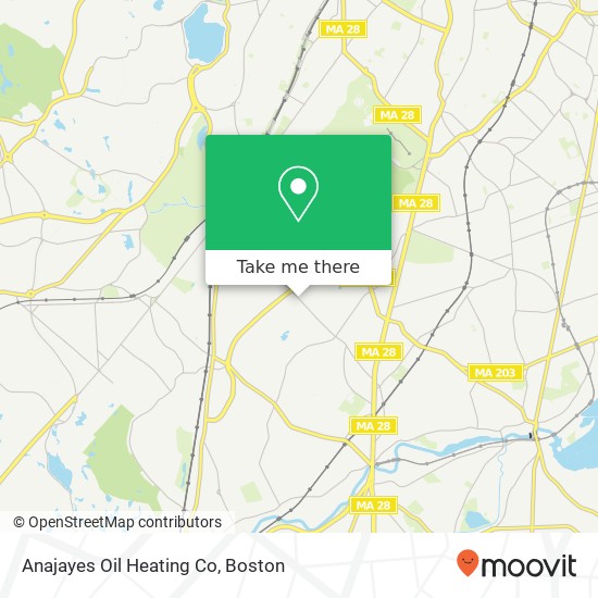 Mapa de Anajayes Oil Heating Co