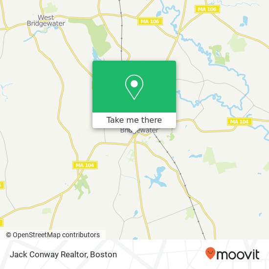 Jack Conway Realtor map
