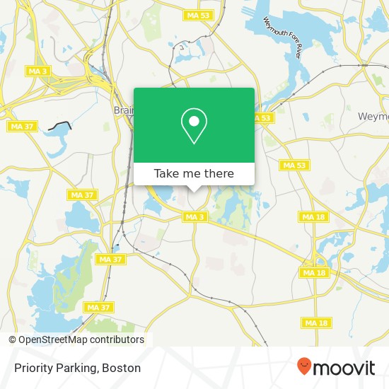 Priority Parking map