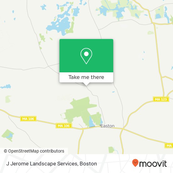 J Jerome Landscape Services map