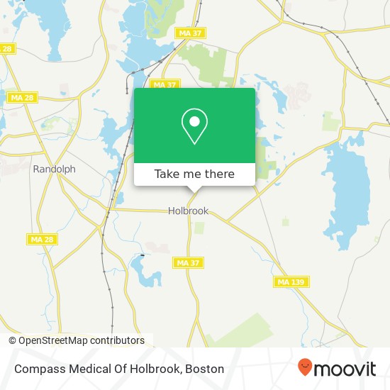 Compass Medical Of Holbrook map