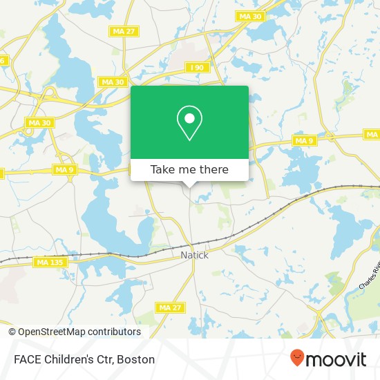 Mapa de FACE Children's Ctr